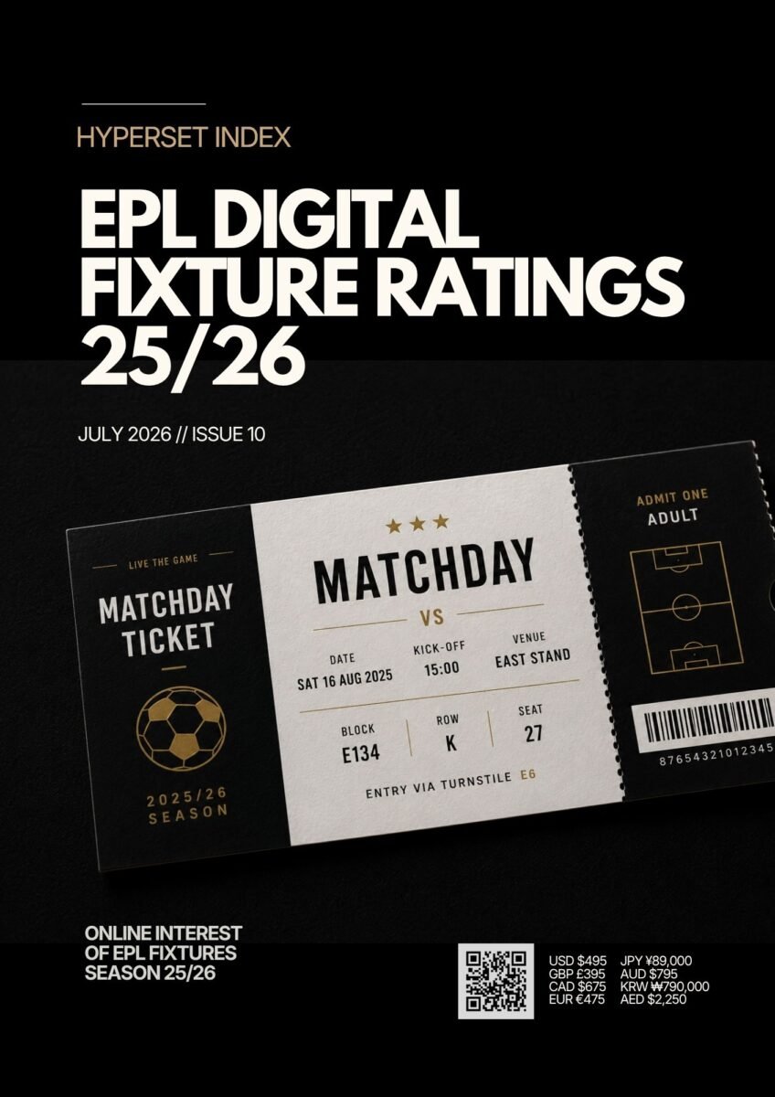 EPL Digital Fixture Ratings Cover for Hyperset Index